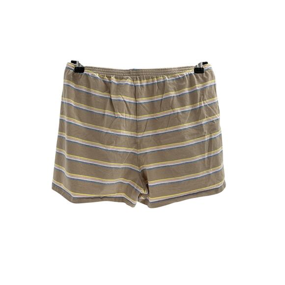 Kule Tan Cotton The Stripe Shorts Size S - Picture 3 of 4